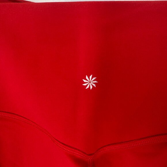 Athleta Salutation Stash Tights in Red - Picture 5 of 8